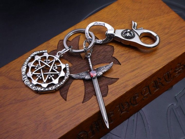 Chrome Hearts keychain pendant🔑