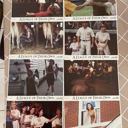 Madonna Promotional League Of Their Own Lobby Cards VHS Release 