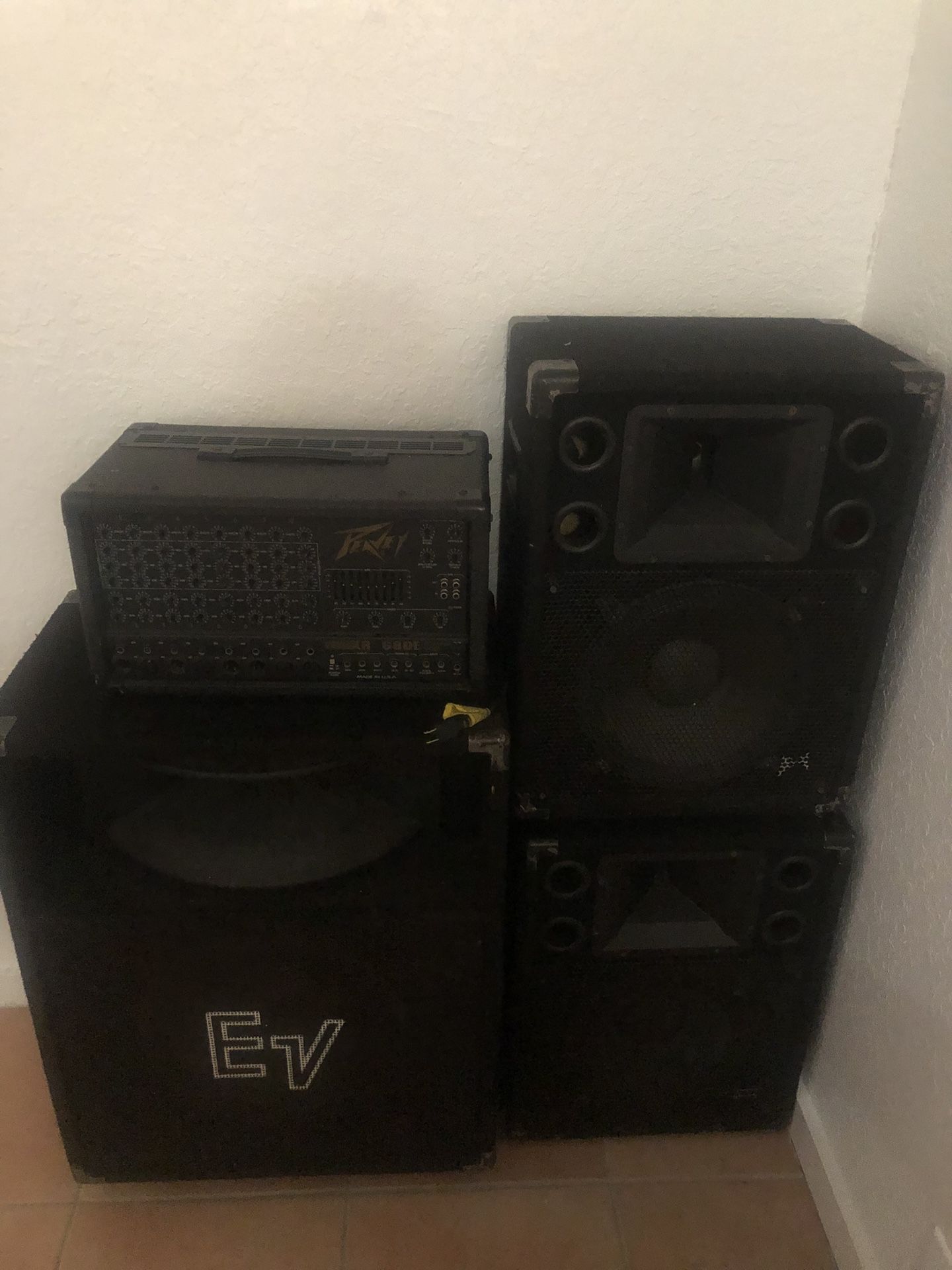 Speakers And Pa Amp
