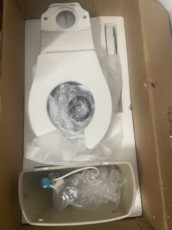 Simple Project 2-Piece Children Toilet 1.28 GPF Single Flush Round Toilet