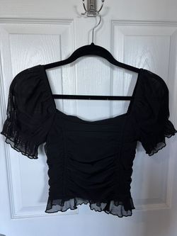 Black Elegant Blouse