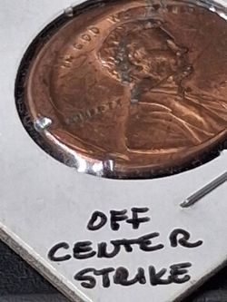 Mint errors cent.