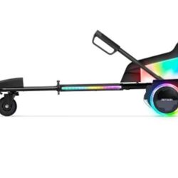 Jetson Crush Light-Up JetKart Hoverboard Combo