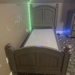 Twin Bed Frames w/ box springs & mattresses