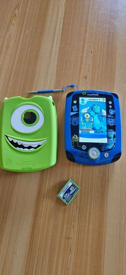 LeapFrog LeapPad2 Monsters University tablet with case, game and batteries