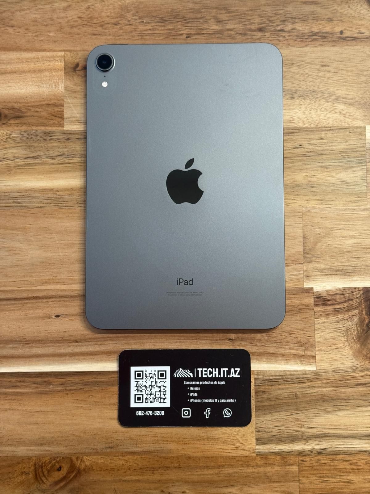 📱 iPad Mini (6th Generation) | 64GB | Black | Unlocked | Hablo Español