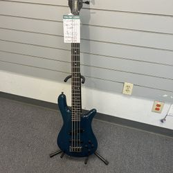 Spector S2a Teal Used Bass Guitar 