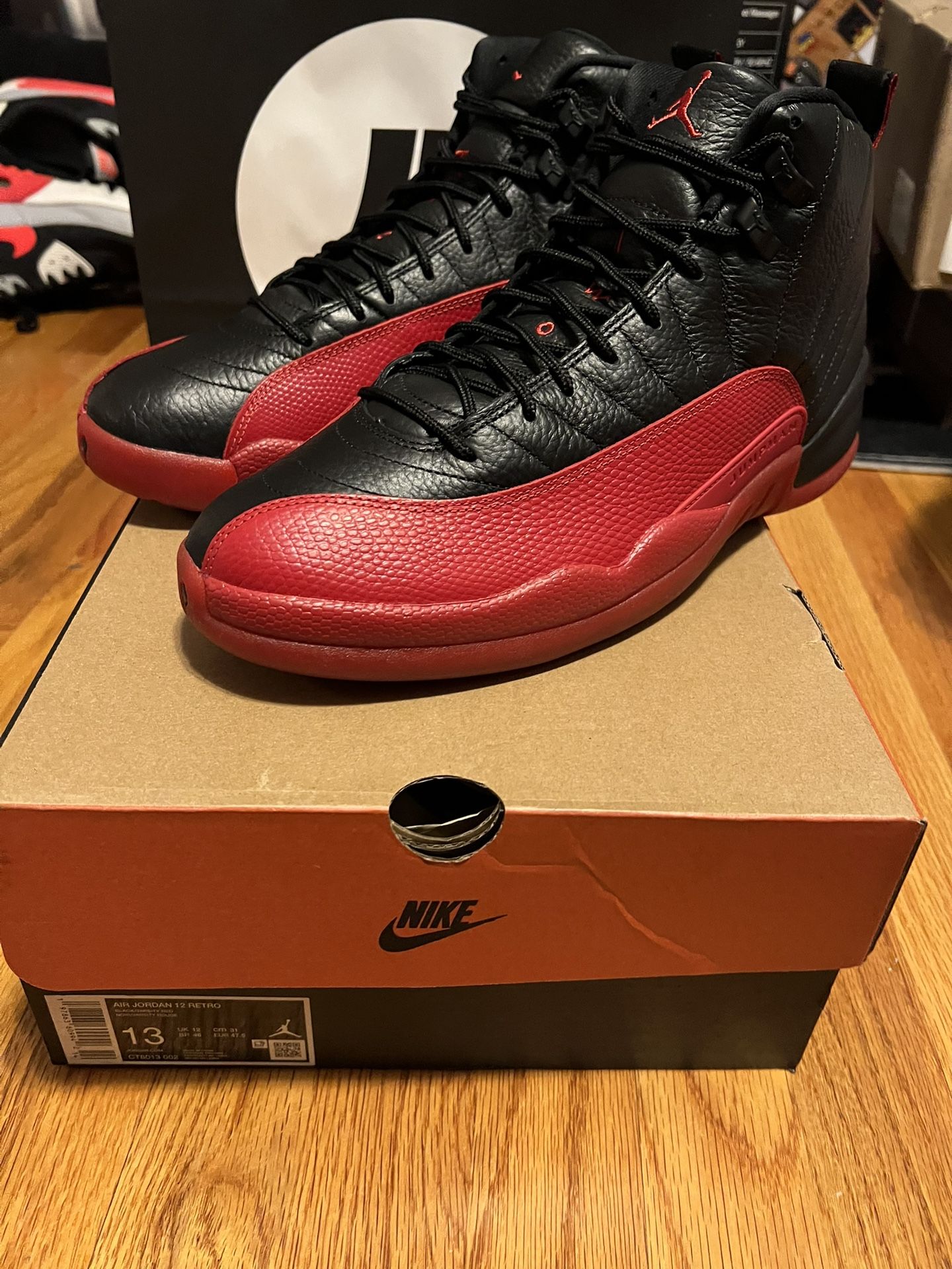 Brand new Jordan 12 retro flu Game Size 13