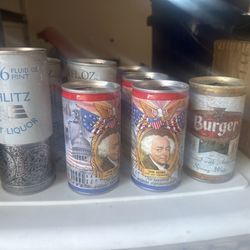 EMPTY Vintage Can Collection.  Bulk 5 Huge Boxes