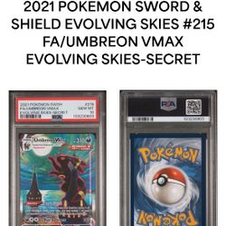 Pokemon Grade 10 Umbreon Aka Moonbreon, 215/203