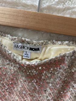 Gold Sequence Skirt