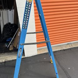 6’ Werner Fiberglass Ladder