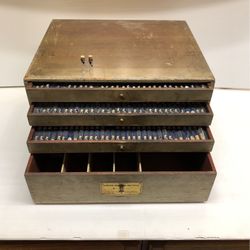 Vintage Watchmakers Cabinet