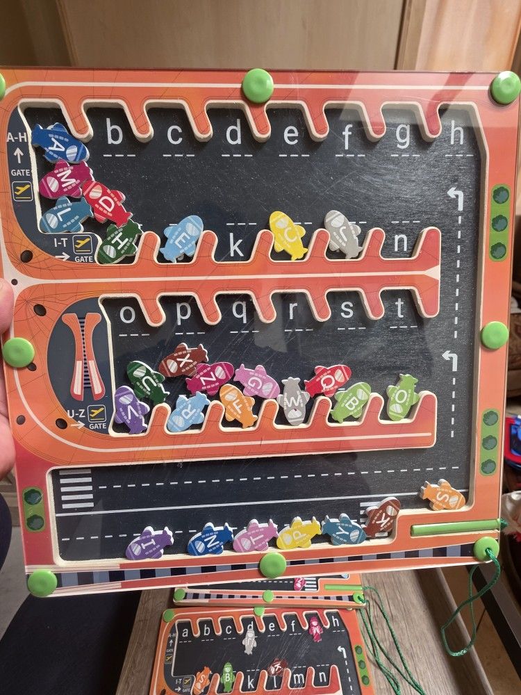 Magnetic Alphabet Letter Maze