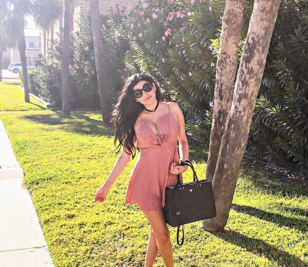 Fall Pink Dress