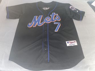 New York Mets Authentic Jose Reyes Jersey Black Size 52 XXL Clean