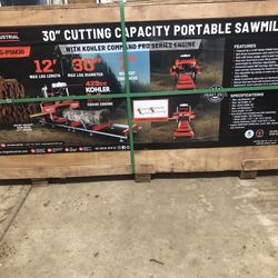 30” Cutting Capacity Portable Sawmill 