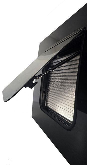 VWD RR314-AW Premium Awning Van Window - Passenger Rear Cargo Door