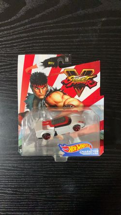 Hot Wheels Street Fighter Ryu Character Car