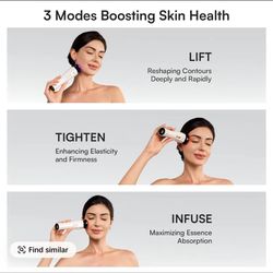 INIA Flare Microcurrent Facial Device | Lift & Tighten | Like New