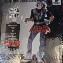 Girls Werewolf Halloween costume