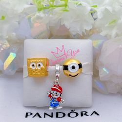 Adorable Charm 925 silver for Pandora moments bracelet. 🫠 $28 each.