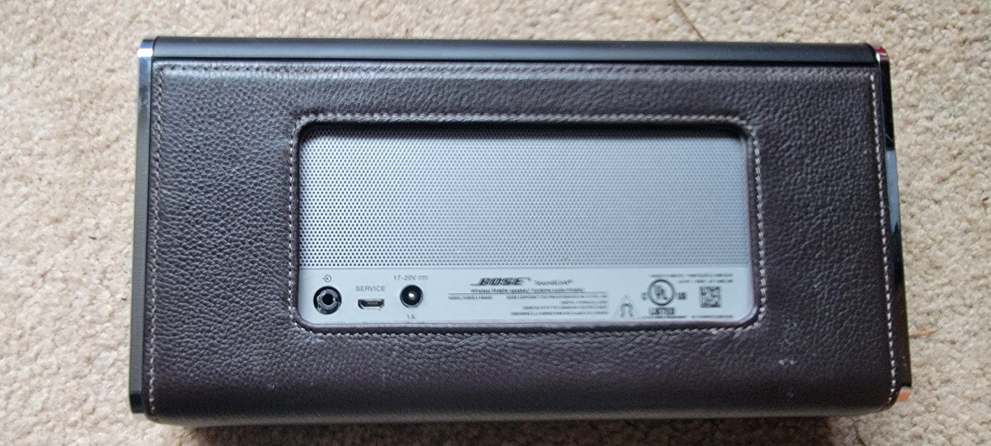 Bose Soundlink II Bluetooth Speaker With Adapter. Pick Up Only 