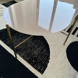 Blush Coffee Table For $100