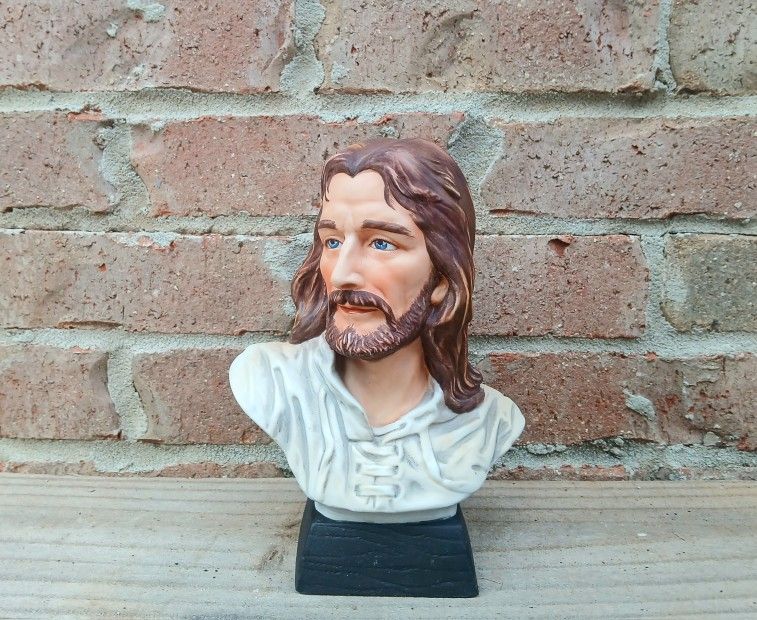 Vintage Homco Masterpiece Porcelain Jesus Figurine 