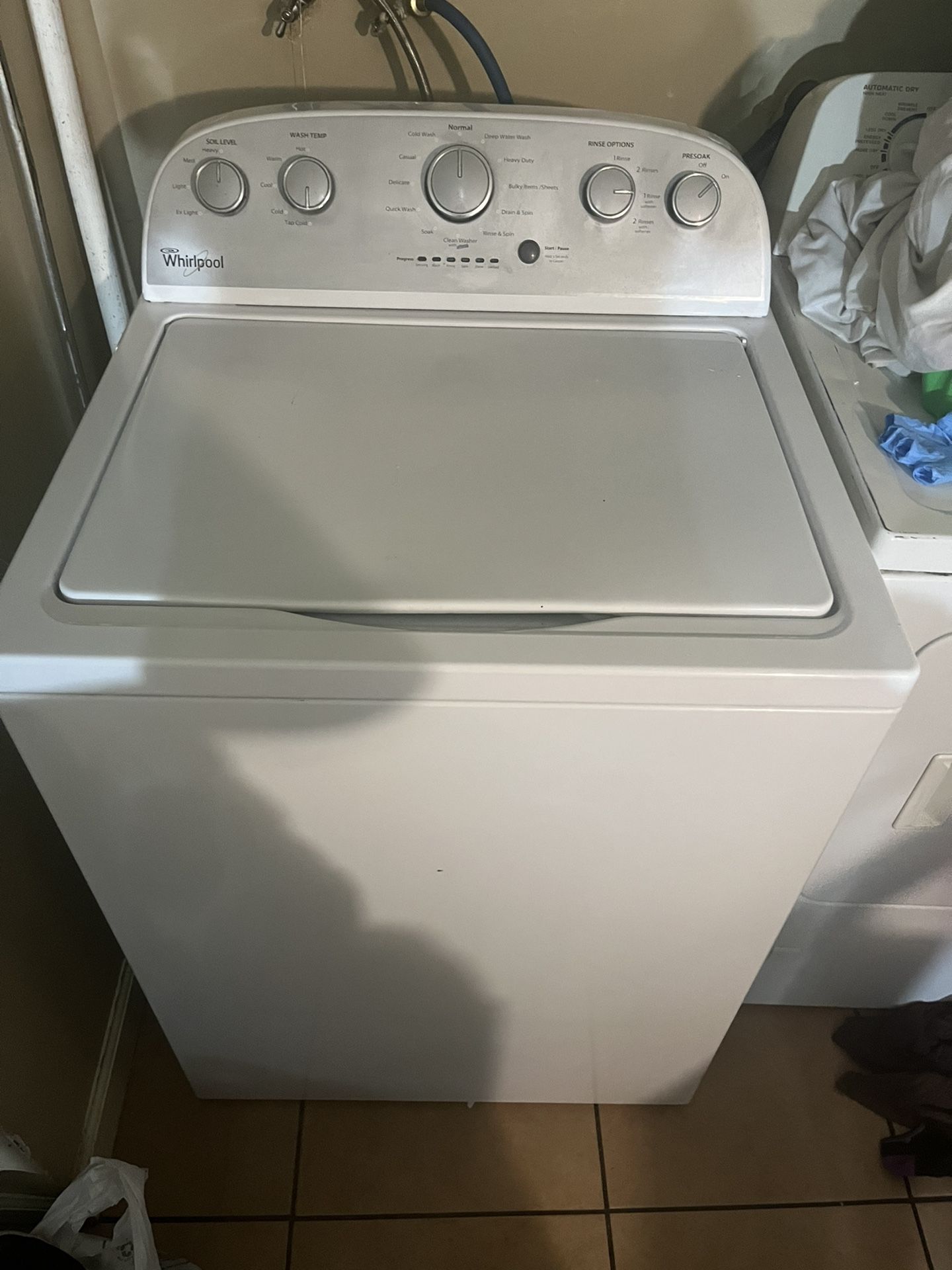 Whirlpool Washer Sudsy Only .$160 Pick Up 