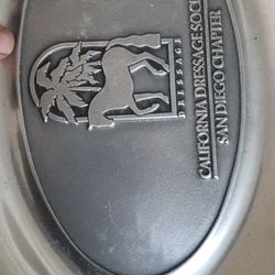 San Diego Dressage Society Pewter Plate