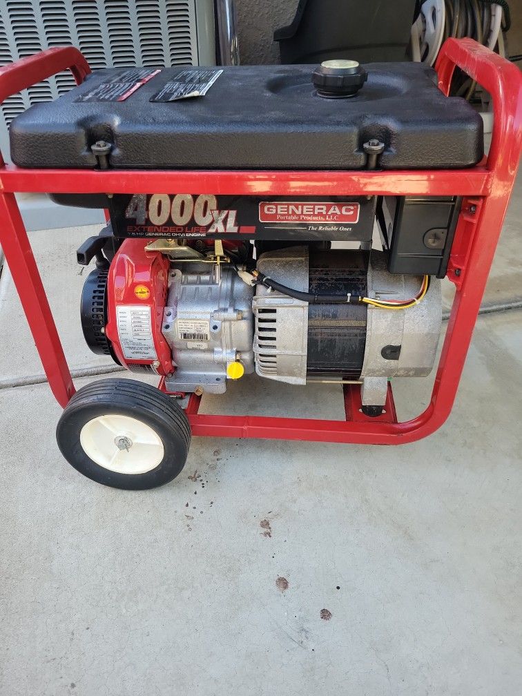 GENERAC 4000XL GENERATOR
