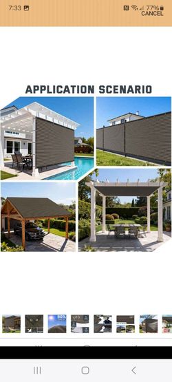 12x20 mesh 90% Sunshade great for yard kennels new I'm bag have 5 available $40