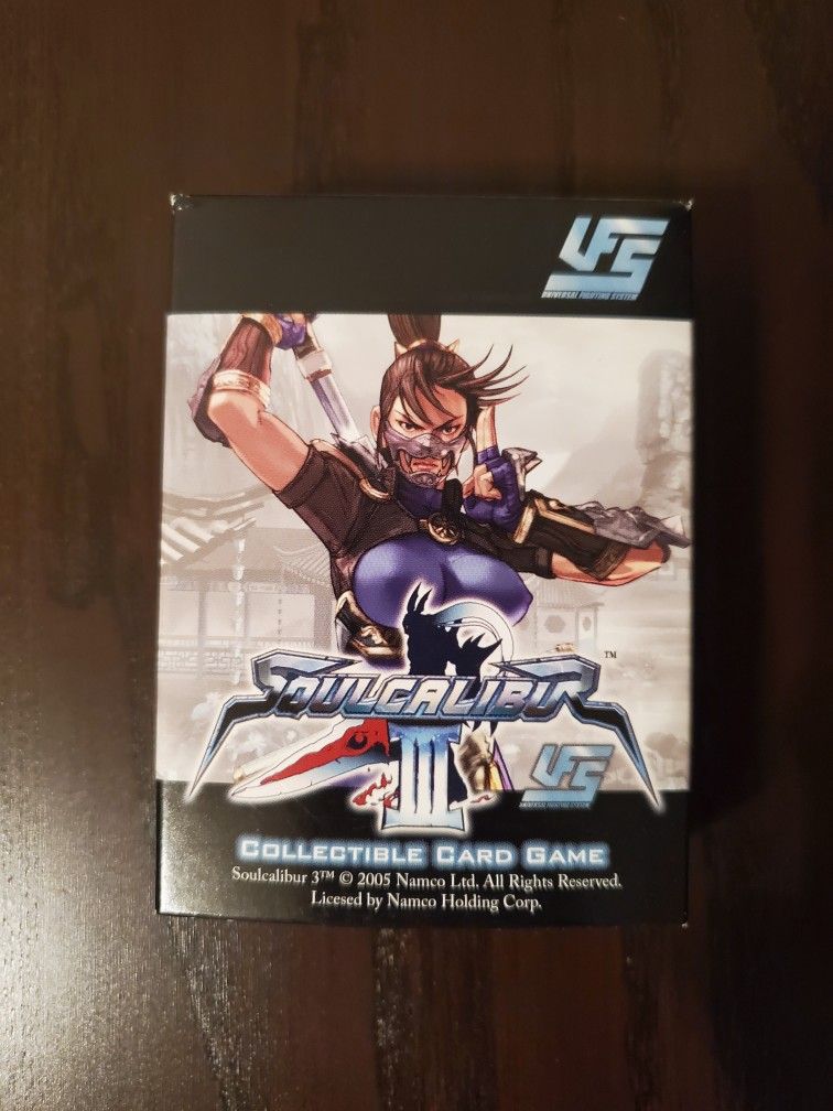 NM+ Soul Calibur 3 Taki VS Collectible Card Game Starter Deck UFS Namco 2005