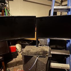 Dual Samsung Monitor Setup