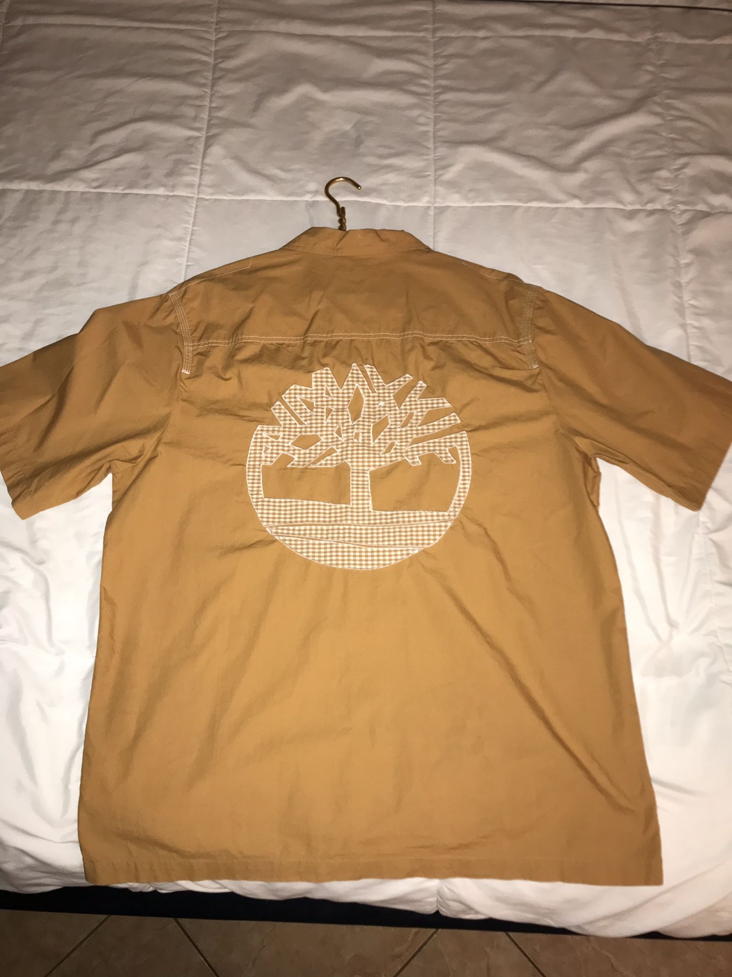 Short sleeve Timberland button down