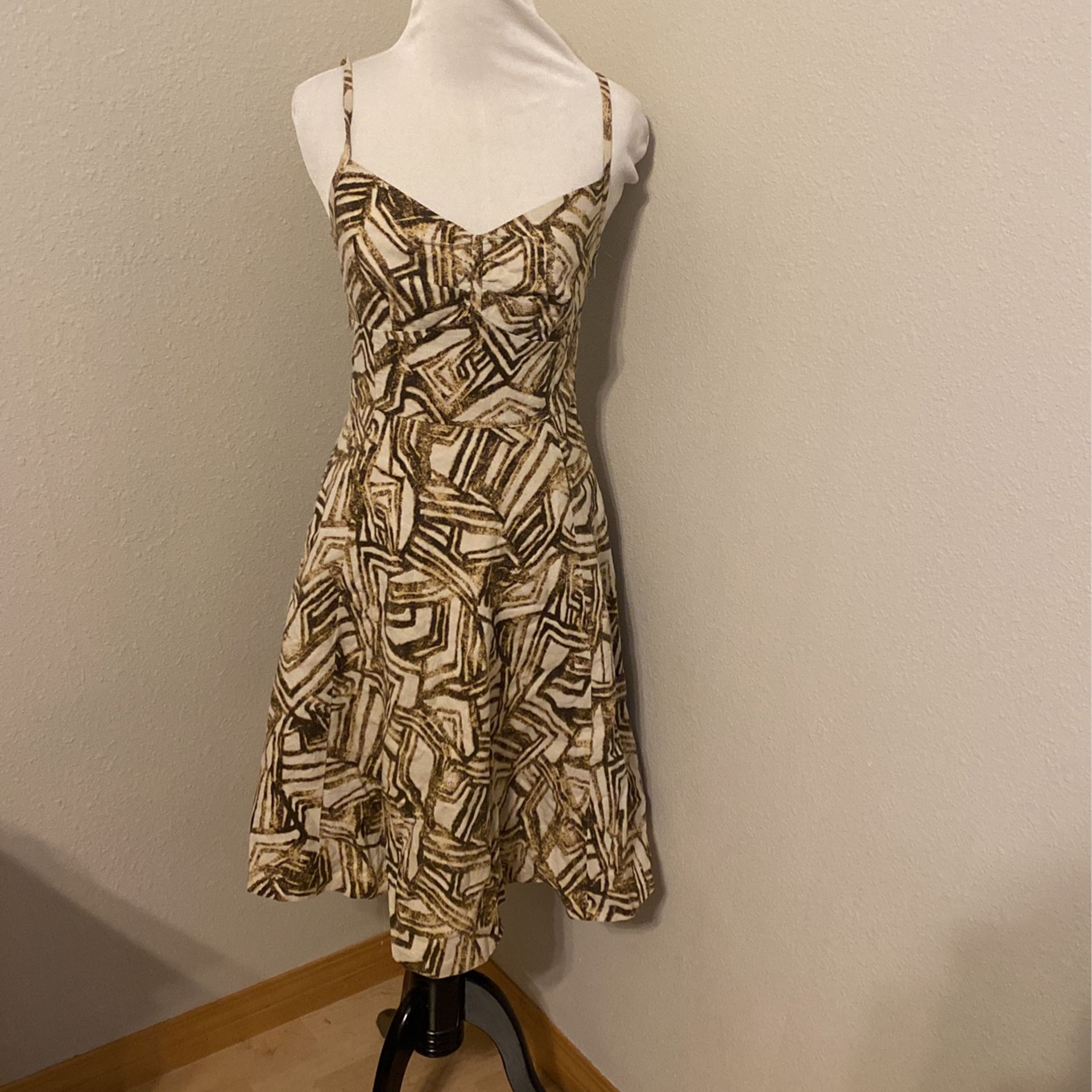 Banana republic tropical dress