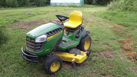 John deere e180 riding lawn mower sale