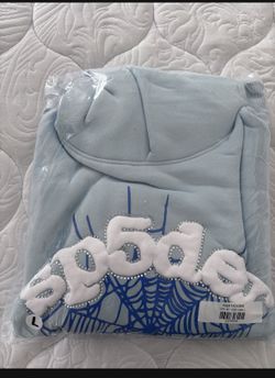 Sky Blue Sp5der Hoodie