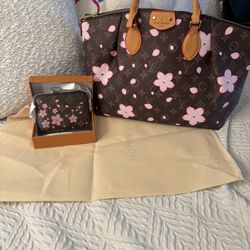 Purse And Wallet Set