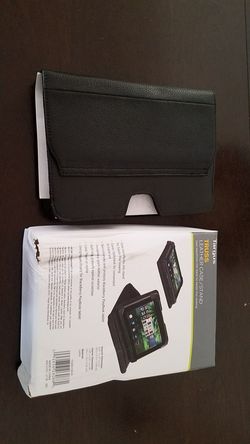 New leather case/stand