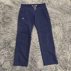 Medium FIGS Navy Blue Kade scrub pants