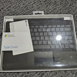 Microsoft Type Cover For Surface Pro - Black