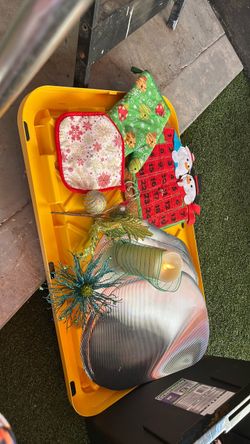 Mixed Christmas Holiday Decorations Lot