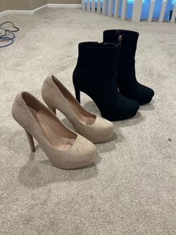Woman’s boots/heels (Size 6)
