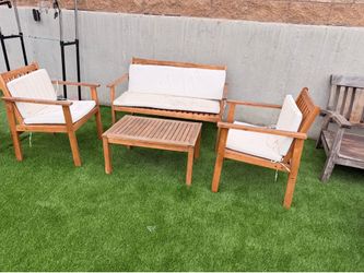 Patio table set