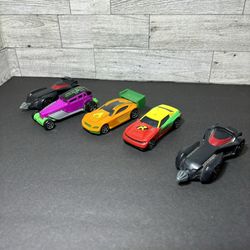 Vintage DC comics hot wheels car lot of 5 