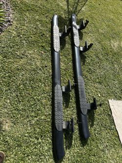 F-250 Black Running Boards OEM