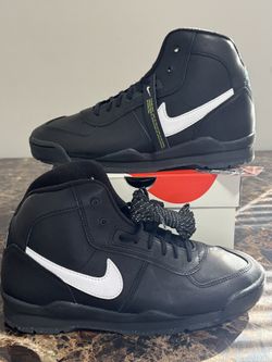 NEW Stussy X Nike Air Baltoro Black White HV0484-001 Men's Size 11.5