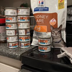 Hills Cat Prescription Wet And Dry Food K/d 